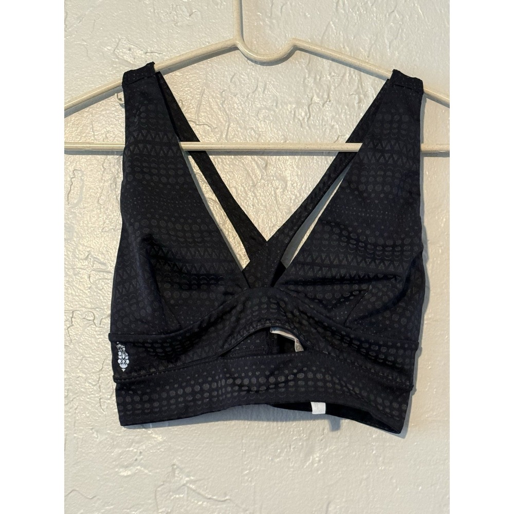 Free People Movement Raku Reflective Sports Bra | Size Small| Athleisure Yoga